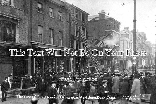 KE 5504 - Denniss Paine & Co Fire, Maidstone, Kent