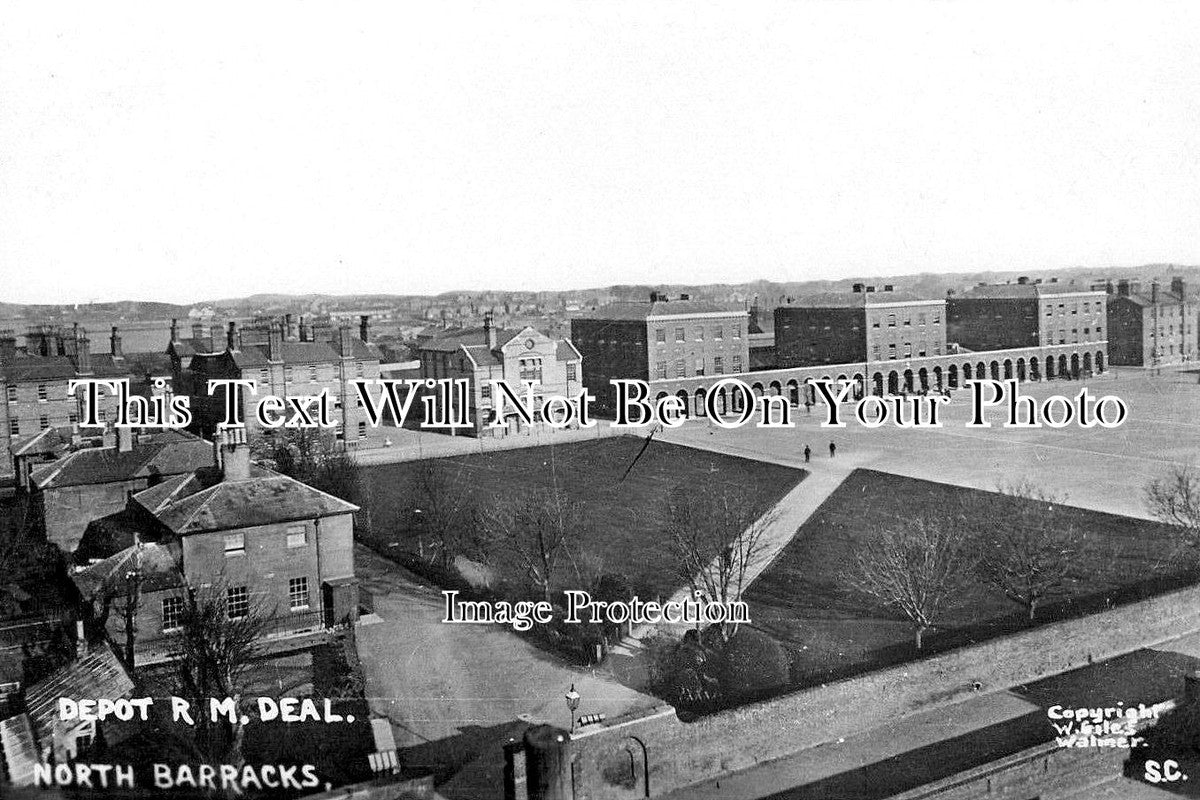 KE 5540 - Royal Marines Depot, North Barracks, Dover, Kent