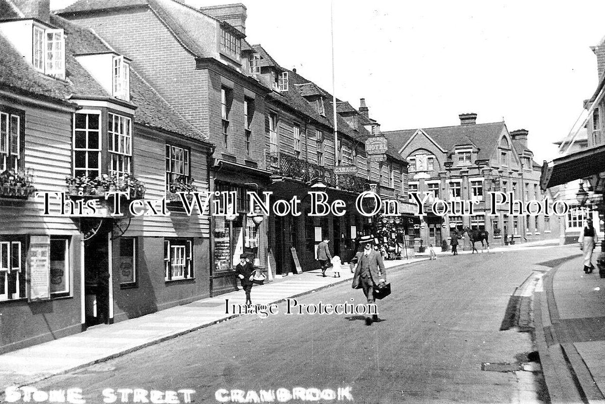 KE 5548 - Stone Street, Cranbrook, Kent c1911