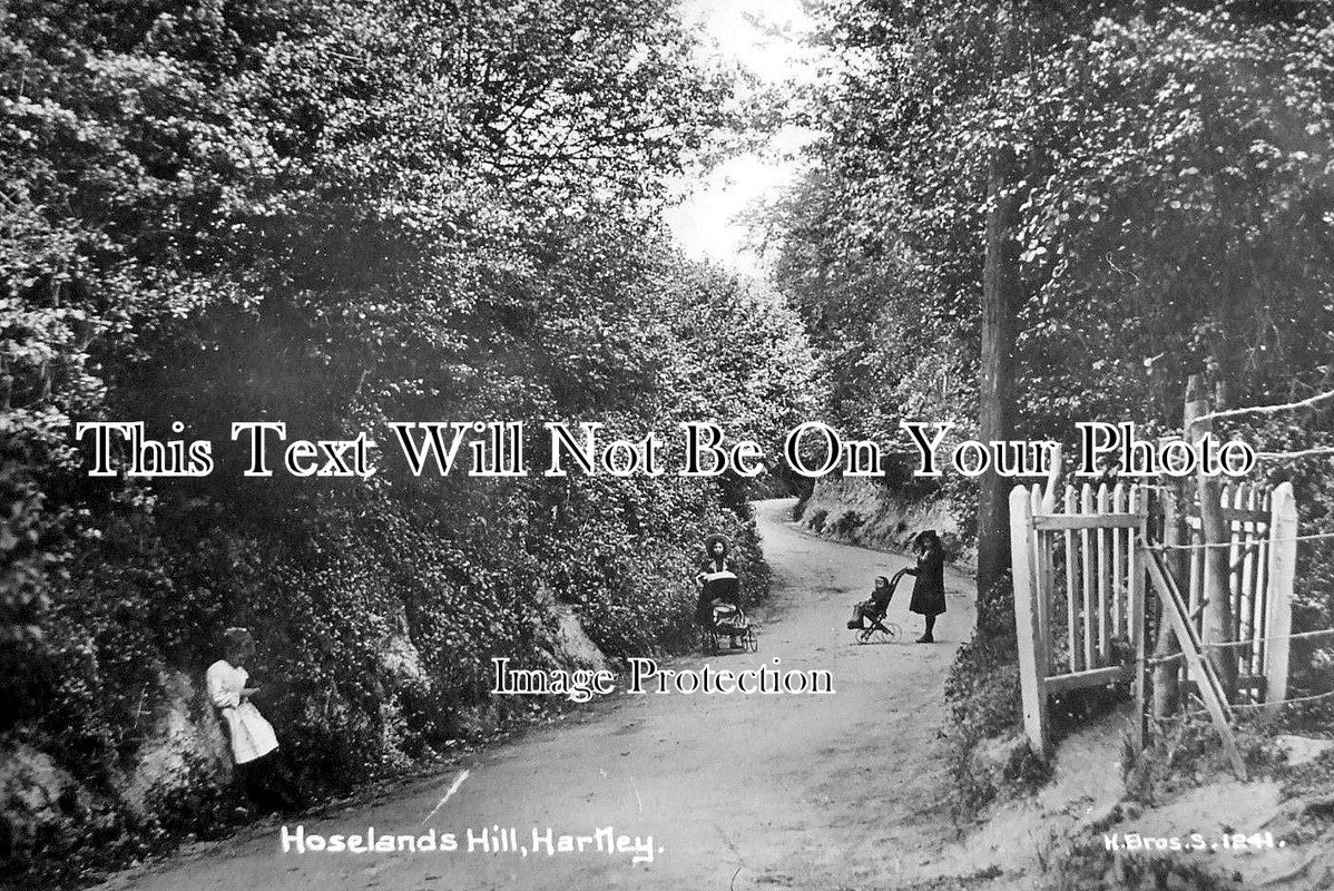 KE 5553 - Hoselands Hill, Hartley, Kent c1910