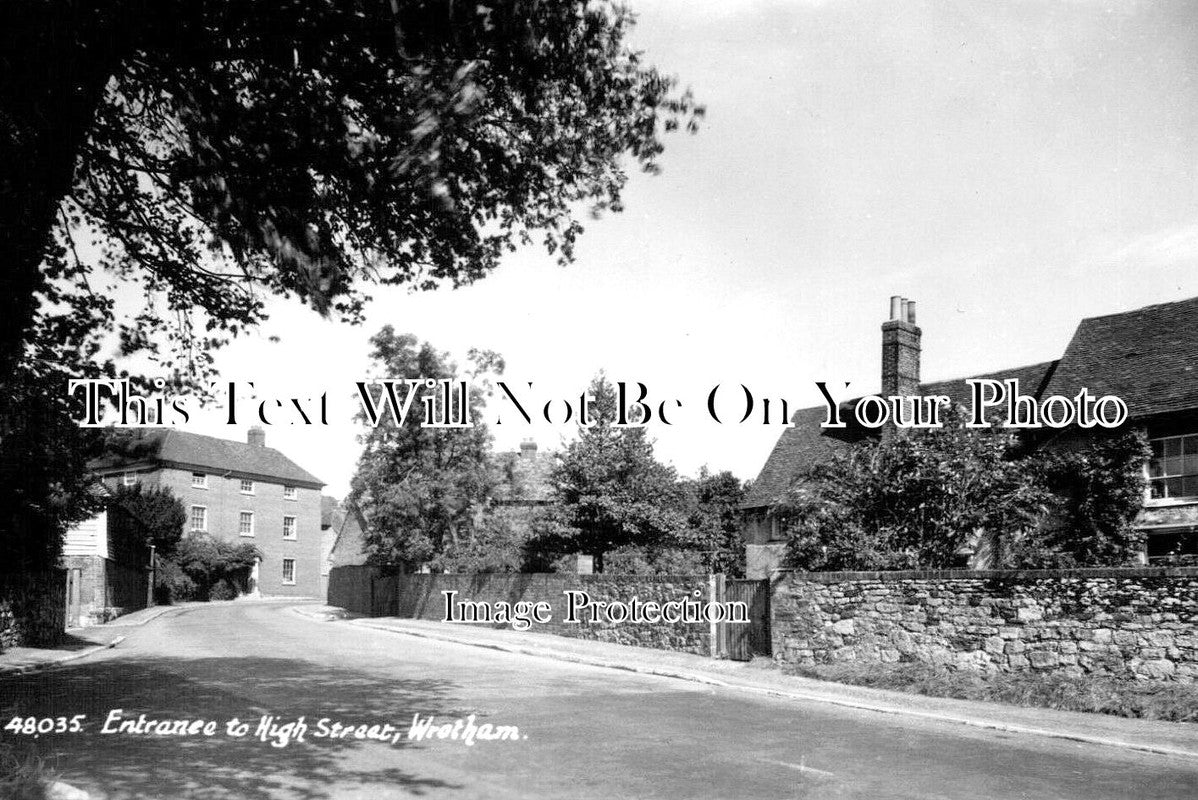 KE 5583 - Entrance To High Street, Wrotham, Kent