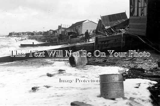 KE 56 - The Big Storm, Whitstable, Kent 1930