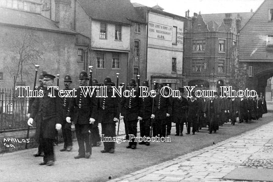 KE 5607 - Police Event In Rochester, Kent 1909