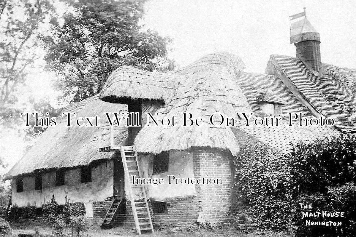 KE 5628 - The Malt House, Nonington, Kent c1910