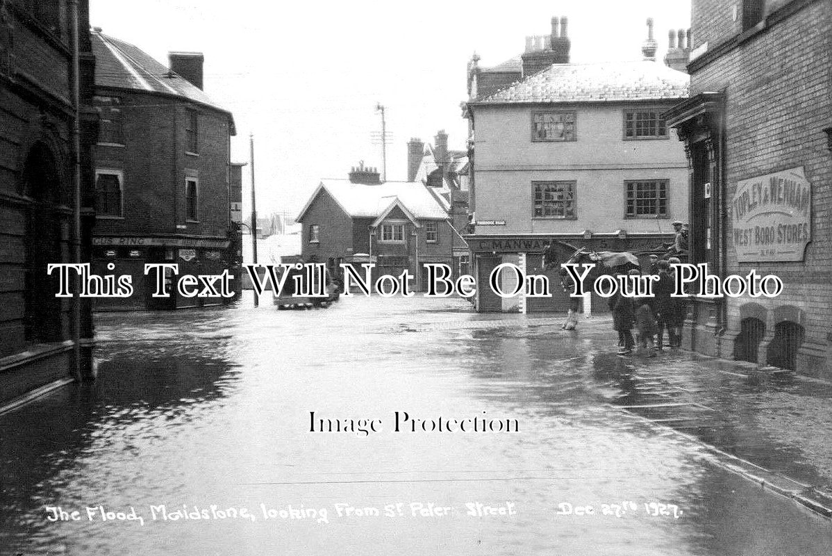 KE 5630 - The Flood, St Peter Street, Maidstone, Kent 1927