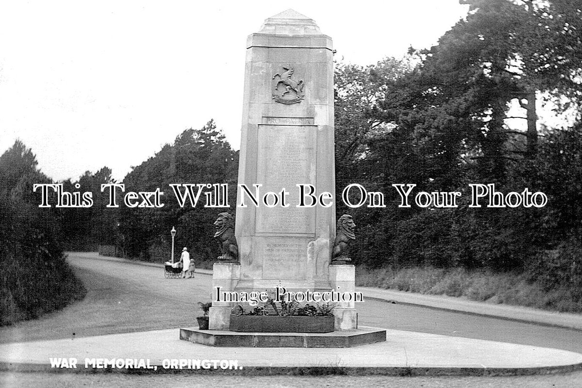 KE 5632 - Orpington War Memorial, Kent