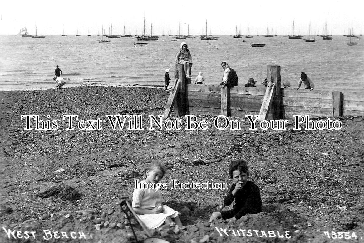 KE 5659 - West Beach, Whitstable, Kent c1927