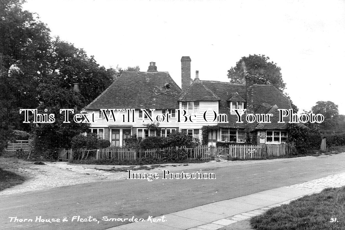 KE 5674 - Thorn House & Fleets, Smarden, Kent