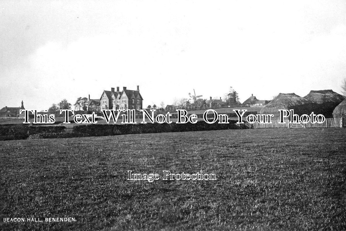 KE 5686 - Beacon Hall, Benenden, Kent c1912