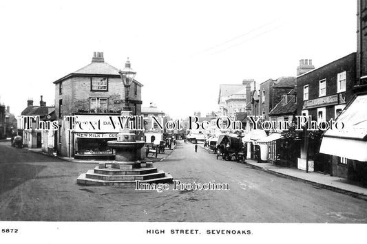 KE 5715 - High Street, Sevenoaks, Kent c1914