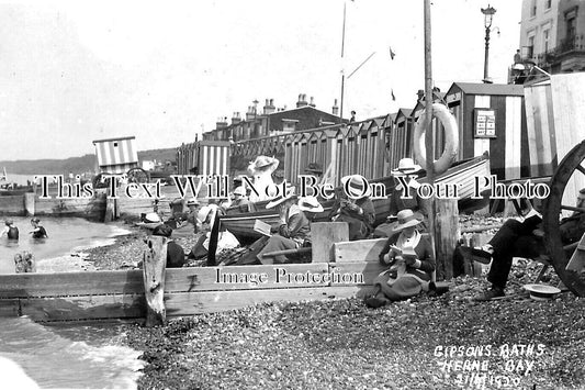 KE 5757 - Gipsons Baths, Herne Bay, Kent c1920