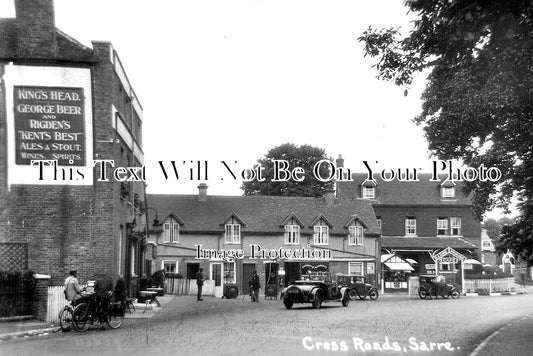 KE 5803 - The Kings Head Pub, Cross Roads, Sarre, Kent c1933