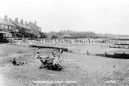 KE 5831 - Whitstable West Beach, Tankerton, Kent