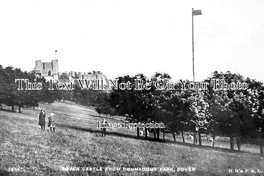 KE 5838 - Dover Castle From Connaught Park, Kent