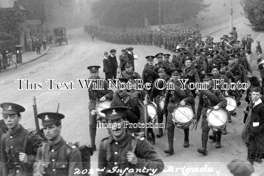 KE 5858 - 202nd Infantry Brigade, Military Soldiers, Tonbridge, Kent
