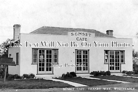 KE 5867 - The Sunset Cafe, Thanet Way, Whitstable, Kent