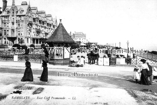 KE 5872 - East Cliff Promenade, Ramsgate, Kent
