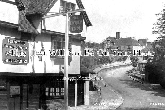 KE 5880 - The Chequers Inn Pub, Loose Valley, Maidstone, Kent c1938