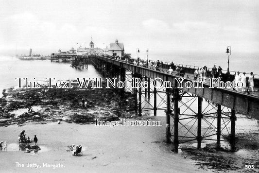 KE 5887 - The Jetty & Pier, Margate, Kent c1927