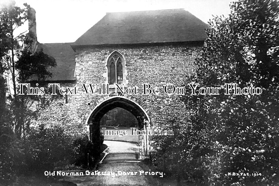 KE 5919 - Old Norman Gateway, Dover Priory, Kent