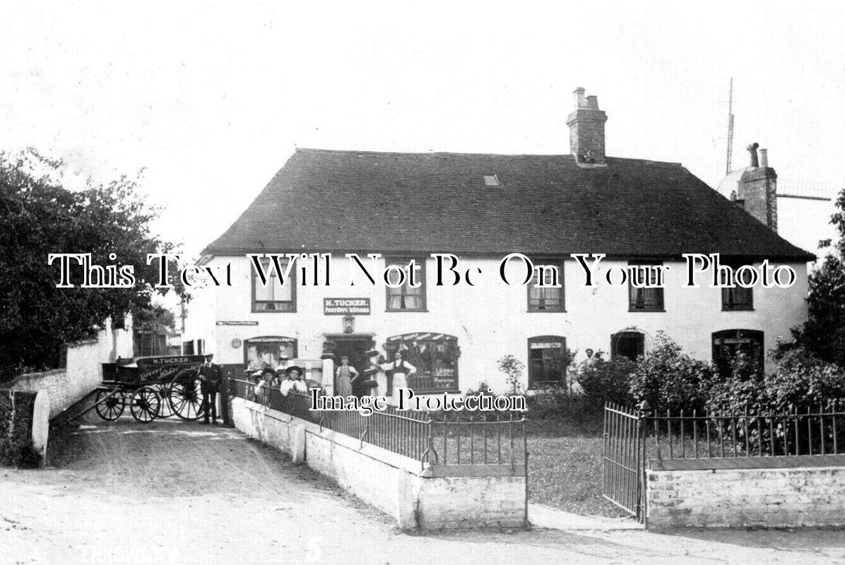 KE 5921 - Throwley Post Office, Kent c1908