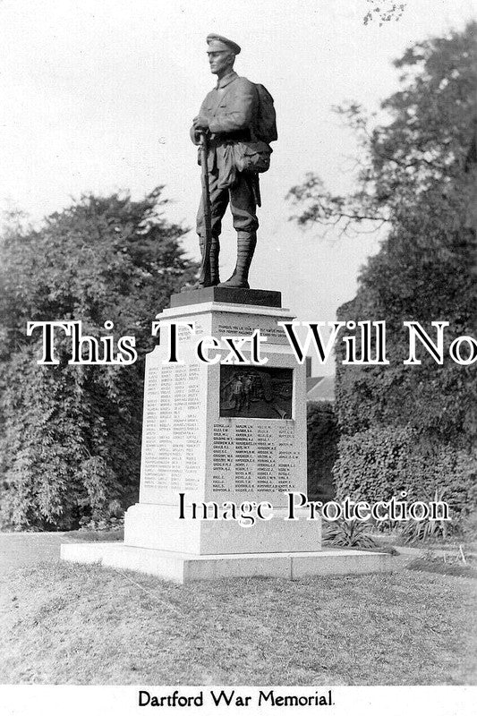 KE 5930 - Dartford War Memorial, Kent c1920