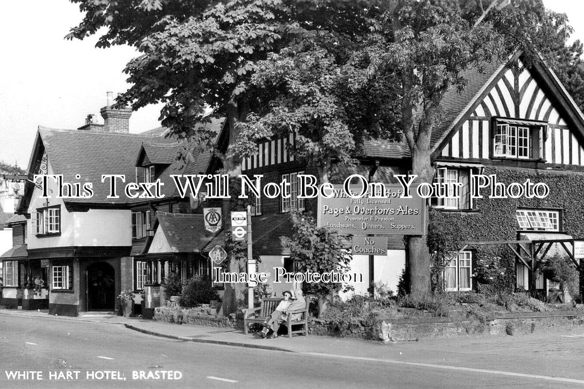 KE 5981 - The White Hart Hotel, Brasted, Kent