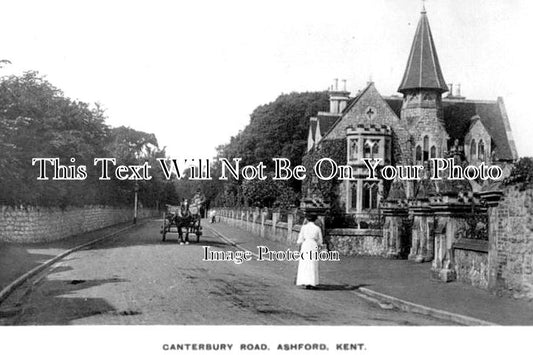 KE 5999 - Canterbury Road, Ashford, Kent c1916