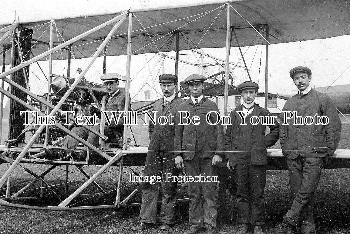 KE 6 - Mr Cecil Grace Aviator, Eastchurch, Kent 1910