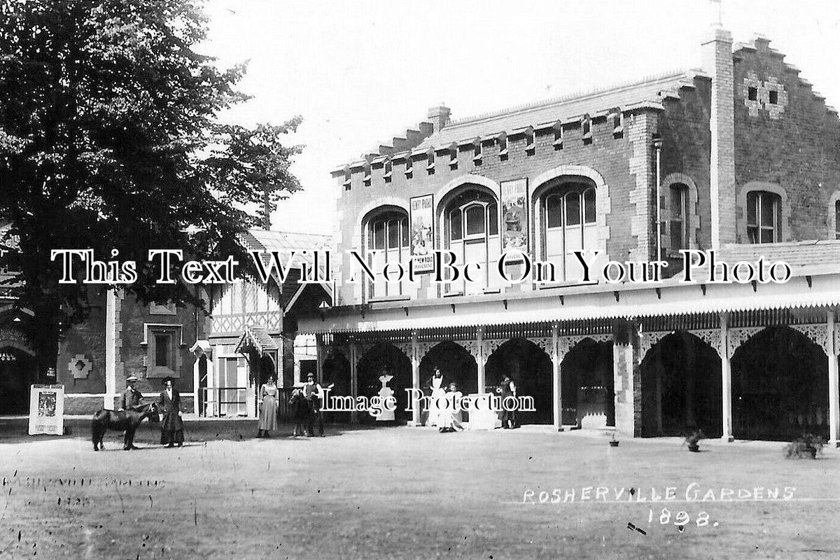 KE 6003 - Rosherville Gardens, Northfleet, Kent c1898