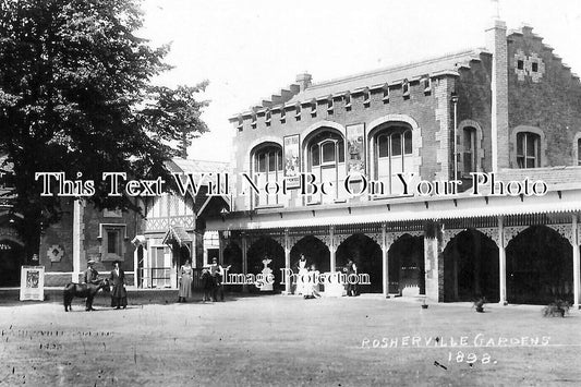 KE 6003 - Rosherville Gardens, Northfleet, Kent c1898