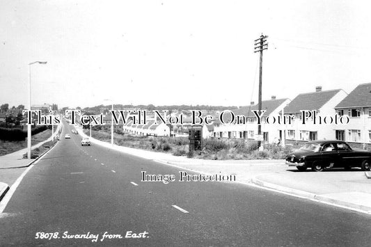 KE 6004 - Swanley From East, Kent c1930