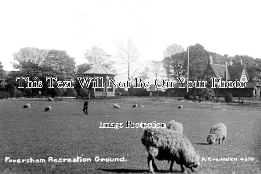 KE 6008 - Faversham Recreation Ground, Kent c1917