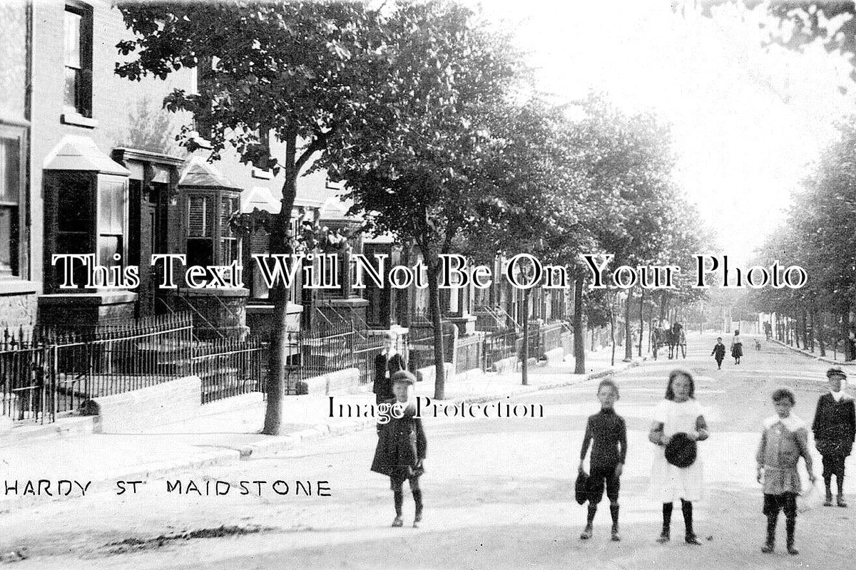 KE 6024 - Hardy Street, Maidstone, Kent c1909