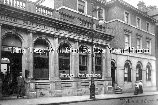 KE 6039 - Bank Of England, Folkestone, Kent c1908