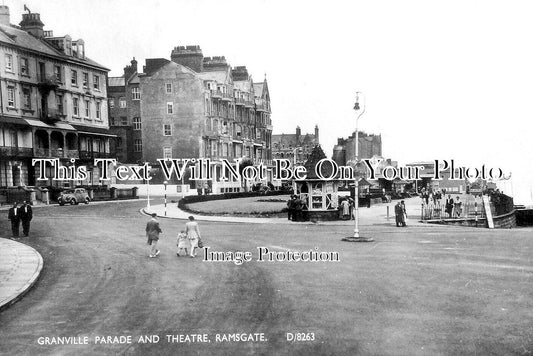 KE 6051 - Granville Parade & Theatre, Ramsgate, Kent