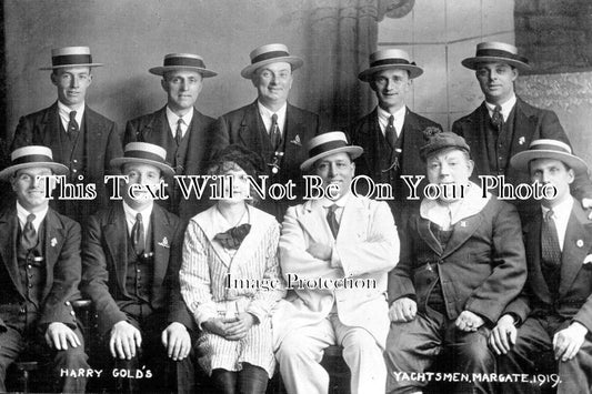 KE 6080 - Harry Golds Yachtsmen, Margate, Kent 1919