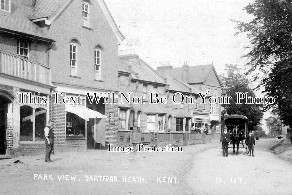 KE 612 - Park View, Dartford Heath, Kent c1906