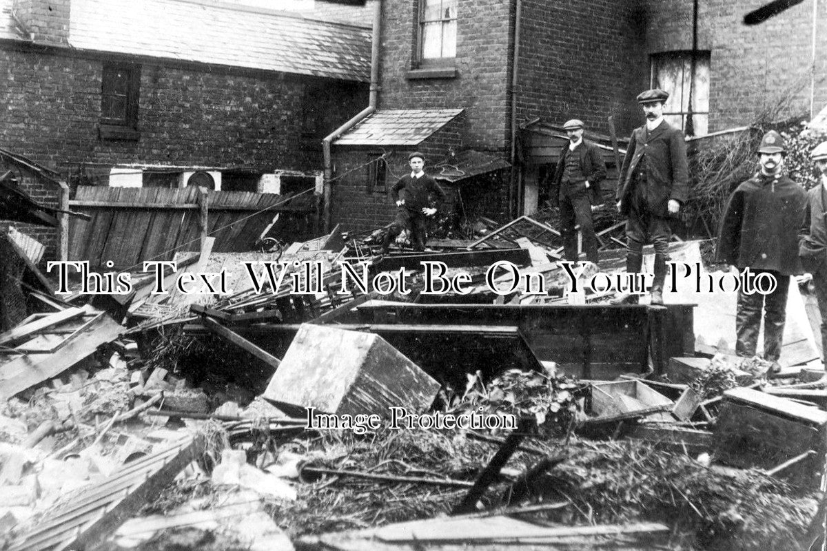 KE 615 - Great Flood Of 1909, Folkestone, Kent