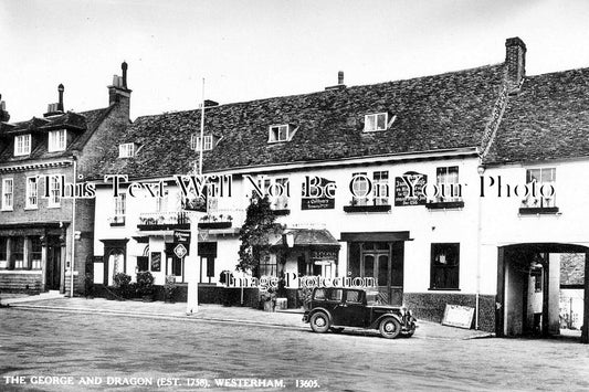 KE 6172 - The George & Dragon Pub, Westerham, Kent