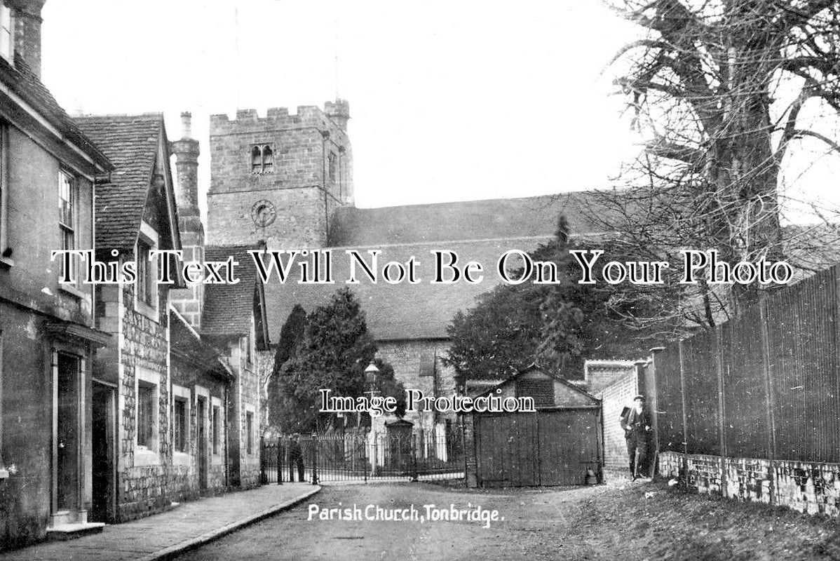 KE 6175 - Tonbridge Parish Church, Kent c1910