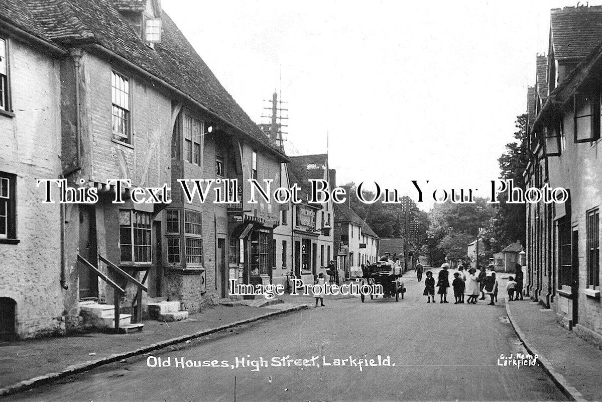 KE 6183 - Old Houses, High Street, Larkfield, Kent – JB Archive