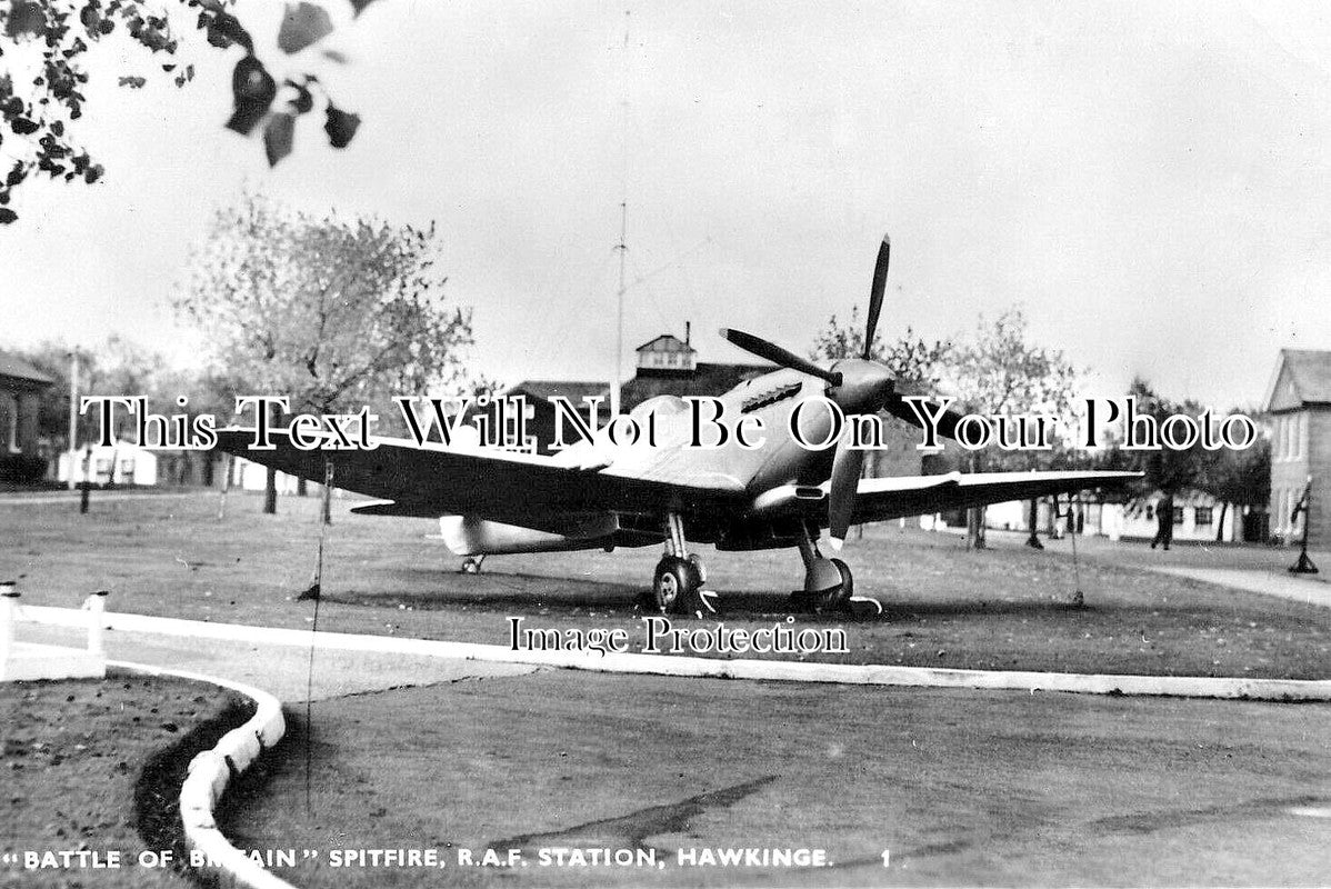 KE 6199 - Battle Of Britain Supermarine Spitfire, RAF Hawkinge 1952