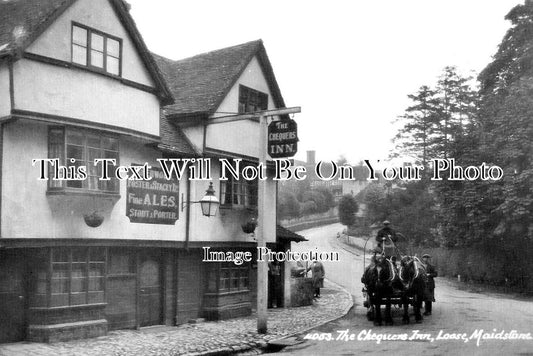 KE 6204 - The Chequers Inn Pub, Loose, Maidstone, Kent