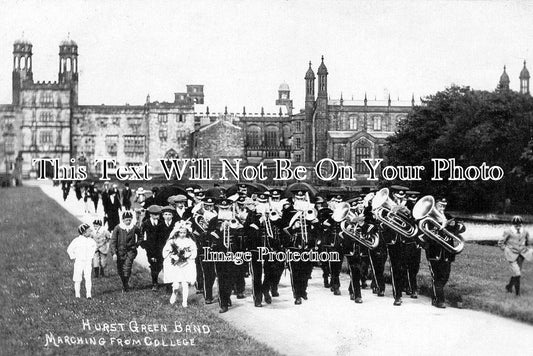 KE 6210 - Hurst Green Band Marching From Band, Sussex