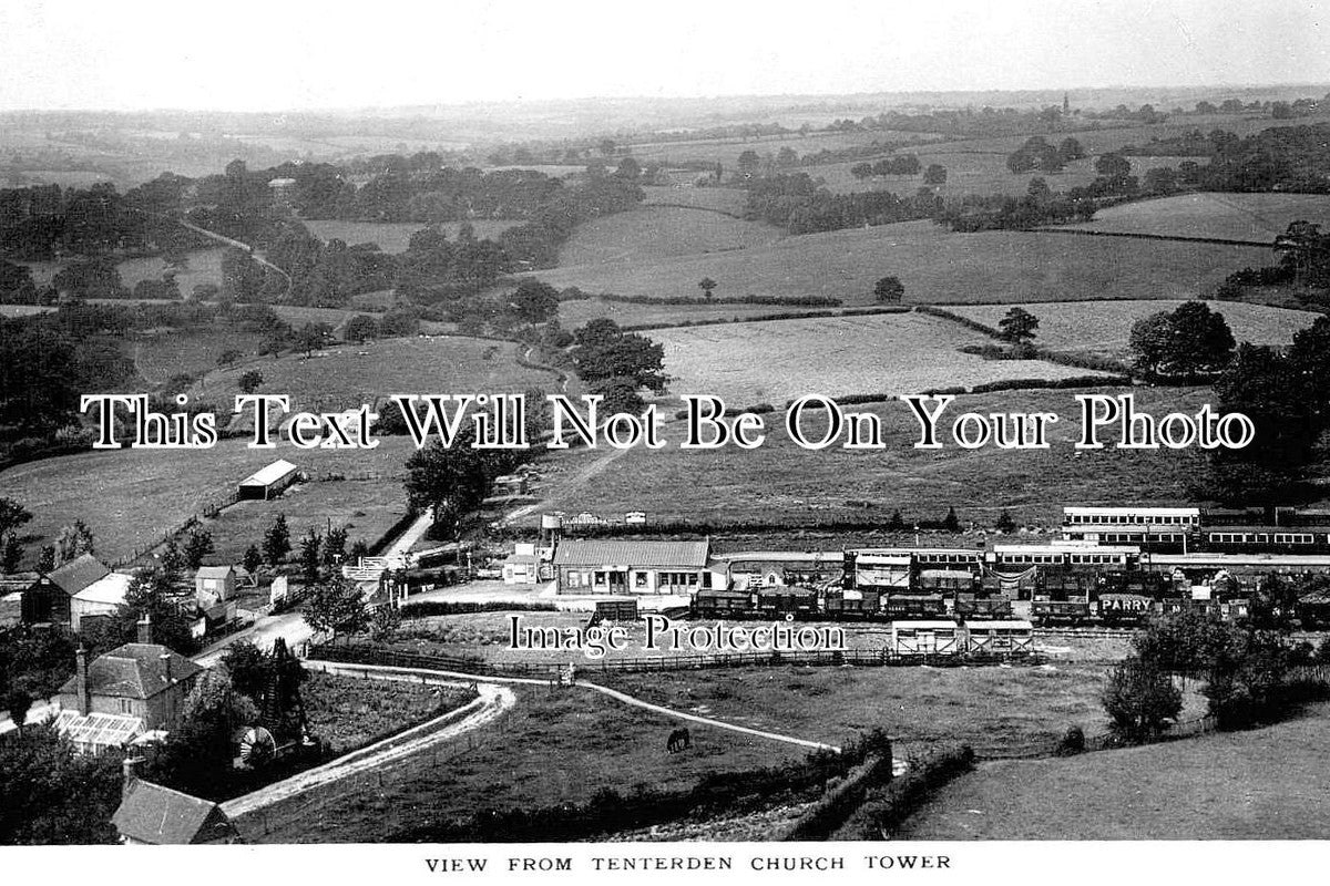 KE 6212 - View From Tenterden Church Tower, Kent