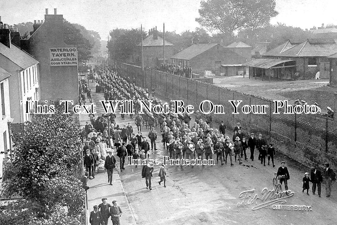 KE 6215 - Military Parade At Canterbury, Kent