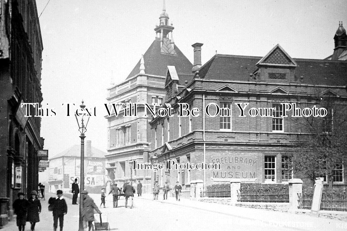 KE 6237 - Free Library & Museum, Folkestone, Kent