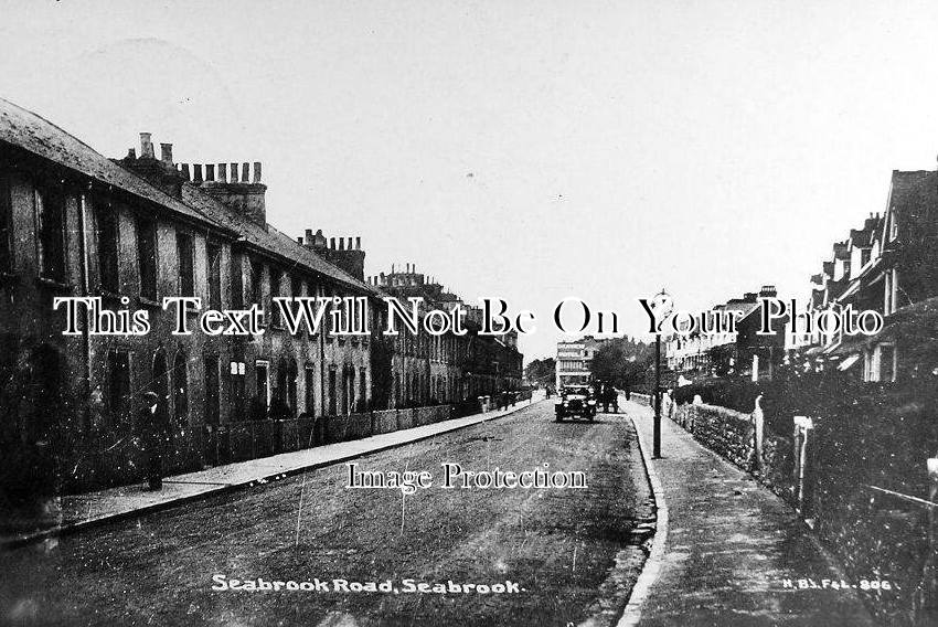 KE 682 - Seabrook Road, Seabrook, Kent c1906