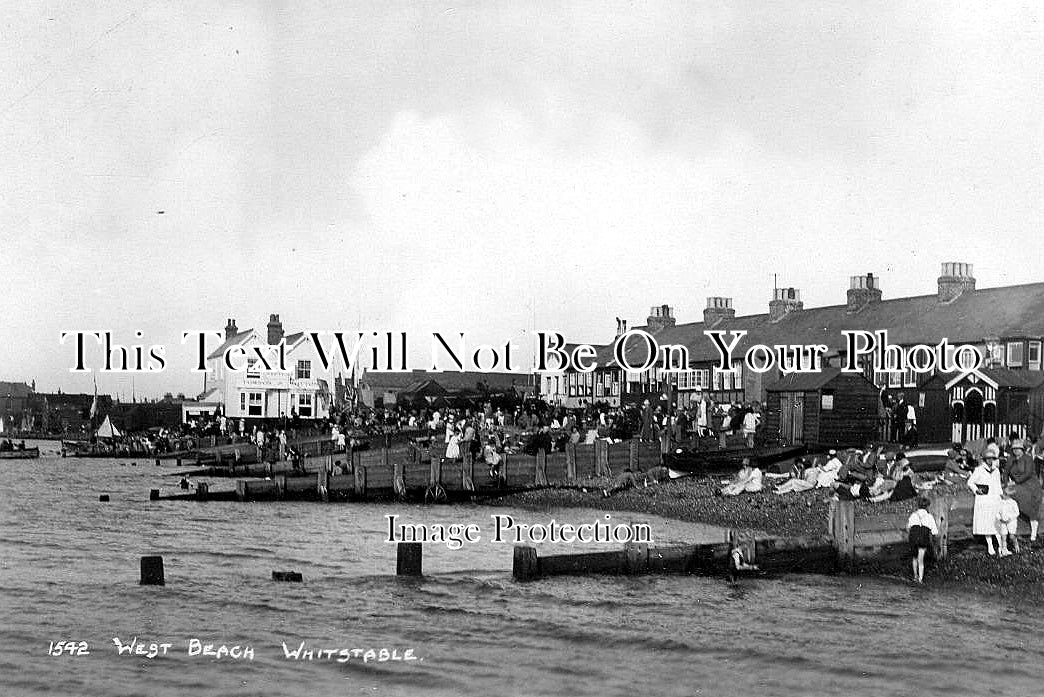 KE 684 - West Beach, Whitstable, Kent